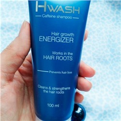 H Wash. Шампунь с кофеином | Распродажа остатков с истекшим сроком годности | 100 мл