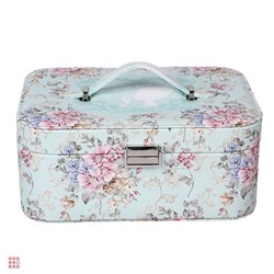 LADECOR Шкатулка для украшений с зеркалом, съемный ярус с секциями, 25, 5х18, 5х11см