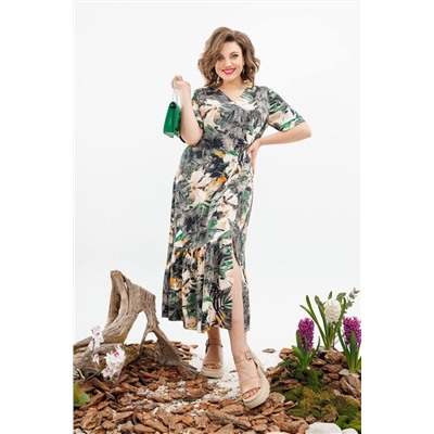 Romanovich Style 1-2509 зеленый, Платье