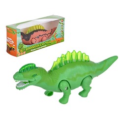 Игроленд. Игрушка в виде динозавра, звук, свет, движение., ABS, 3АА, 24х10х6см, 4 дизайна 274-177