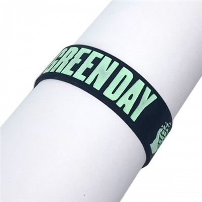 Браслет силиконовый "Green Day"