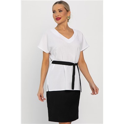 Костюм Лэдис (бело-черный) К14102-14М