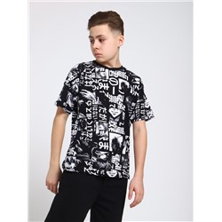 Футболка "Хьюго" черный