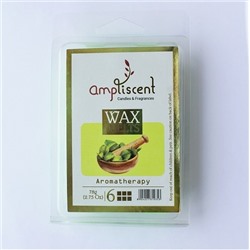 Wax Melts AROMATHERAPY, AmpLiscent (Аромавоск для аромалампы АРОМАТЕРАПИЯ), уп. 78 г. (6 кубиков)