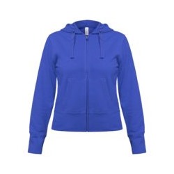 Толстовка женская Hooded Full Zip ярко-синяя