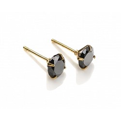 Серьги-гвоздики PR1469 -8 черный