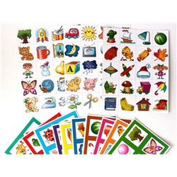 Обучающее картонное лото для детей «7 в 1»