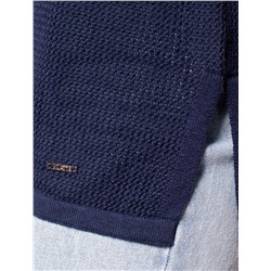 Летний топ полупрозрачной вязки из хлопка