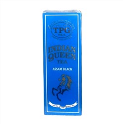 TPG tea INDIAN QUEEN TEA Assam Black, Bharat Bazaar (Крупнолистовой ЧЕРНЫЙ ЧАЙ Ассам ИНДИЙСКАЯ КОРОЛЕВА, Бхарат Базаар), 100 г.