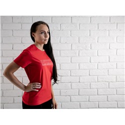 Футболка  Supreme Red женская