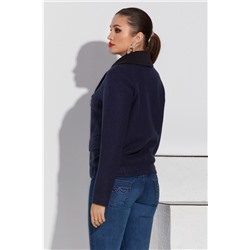 Lissana 4114 синий, Пальто