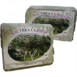 Мастика садовая бактерицидная 0,5кг (КХЗ) /45шт
