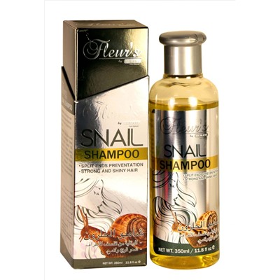Fleur's SNAIL Shampoo, Hemani (УЛИТКА шампунь, Хемани), 350 г.