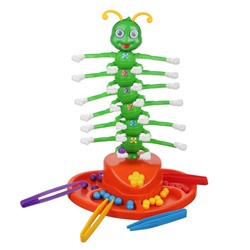ИГРОЛЕНД Игра настольная "Веселая гусеница", 2 вида, 28х27х9см