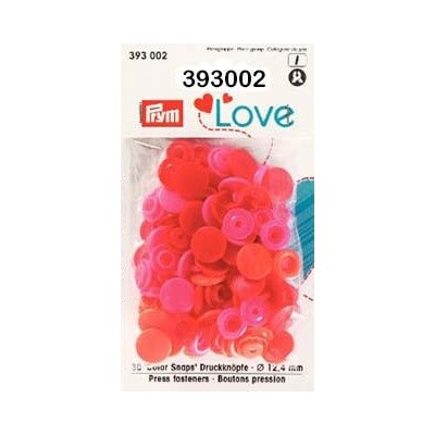KНОПКИ COLOR SNAPS PRYMLOVE 12ММ 30ШТ PRYM