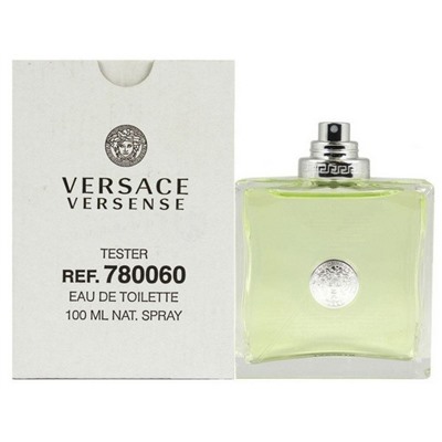 VERSACE VERSENSE 100ml edt (зелен.)   M~ БЕЗ УПАКОВКИ