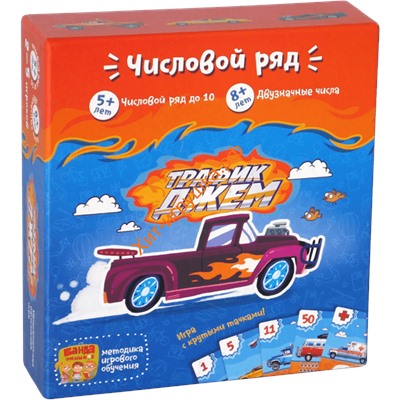 Настольно-печатная игра Трафик-Джем УМ001, УМ001
