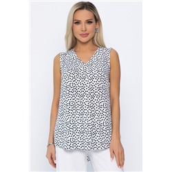 Блуза Данита (черно-белая) Б13778-16М