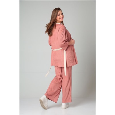 Michel chic 1314 пудра, Кардиган,  Брюки
