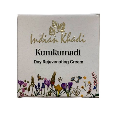 Day Rejuvenating Cream KUMKUMADI, Indian Khadi (Омолаживающий дневной крем для лица КУМКУМАДИ, Индиан Кхади), 50 г.