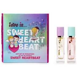 Набор LOVE IS "SWEET HEARTBEAT" (миниатюры 2*15ml) /жен. M~