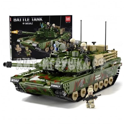 Конструктор Танк 1988 дет. T3016, T3016