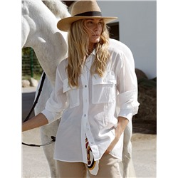 Блузка из полупрозрачного лиоцелла