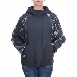 F2088 DARK BLUE  Ветровка женская MARIA (65%хлопок 35% полиэстер) размер 48