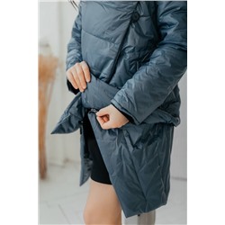 Стильная леди М-661 синий, Куртка