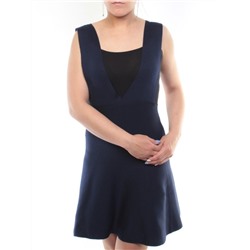 9121 Платье женское трикотажное (50% хлопок, 50% полиэстер ) размер свободный 42-44-46