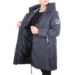 Z619-1 DARK BLUE Куртка демисезонная женская (100 гр. синтепон) размер 48 российский