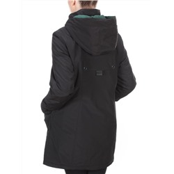22-915 BLACK Куртка демисезонная женская (100 гр. синтепон) PLOOEPLOO размер 48 - российский