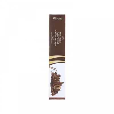 Vedic AGARWOOD Natural Incense Sticks, Aromatika (АГАРОВОЕ ДЕРЕВО натуральные ароматические палочки, Ароматика), 15 г.