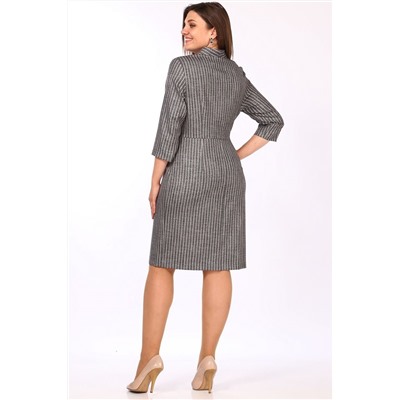 Lady Style Classic 1720/2 серый_розовый, Платье