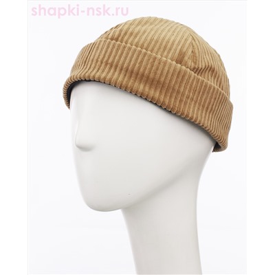 Докер вельвет на тр.подкл. Шапка (56-58)