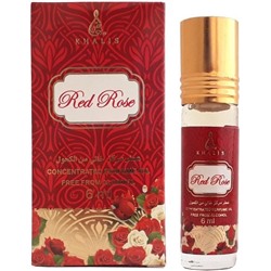 Concentrated Perfume Oil RED ROSE, Khalis (Арабские масляные духи КРАСНАЯ РОЗА, Кхалис), ролик, 6 мл.