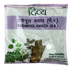 DASHMOOL KWATH, Divya (ДАШМУЛ КВАТХ, для очищения организма, Дивья), 100 г.