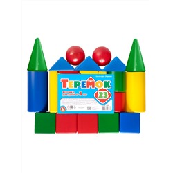 Строительный набор «Теремок-23» в пакете