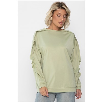 Джемпер Эвелина (оливковый) Б14232-5М