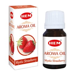 Aroma oil MYSTIC STRAWBERRY, Hem (Ароматическое масло МИСТИЧЕСКАЯ КЛУБНИКА, Хем), 10 мл.