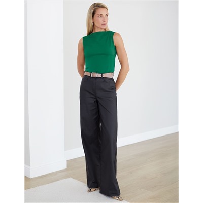 Топ из премиального хлопка с эластаном