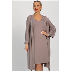 Платье-майка для дома Шелк вискозы (латте) П14492-52М