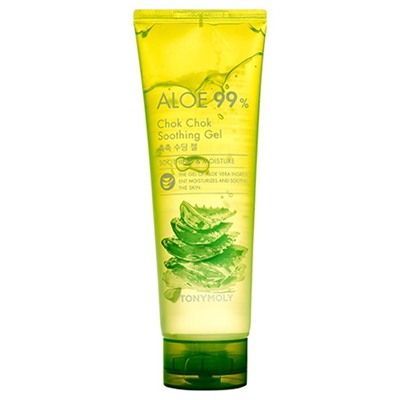 TONYMOLY Гель увлажняющ.с экстр.алоэ  Aloe 99% Chok Chok Soothing Gel 250мл АКЦИЯ! СКИДКА 20%