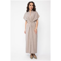 Платье Исландия (серо-коричневое) П13623-30М