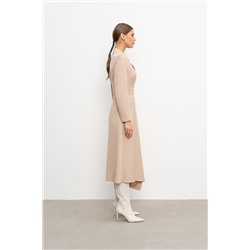 Elema 5К-12086-1-164 бежевый, Платье