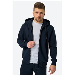 Мужская толстовка на молнии из футера трехнитки Happyfox