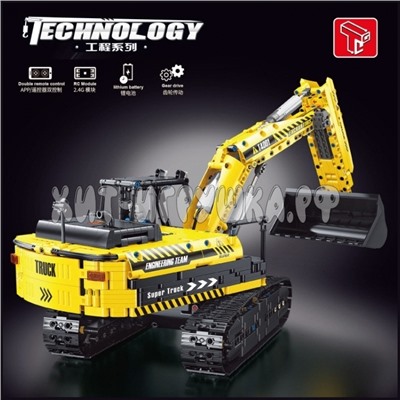Конструктор Экскаватор Р/У 2068 дет. T4001, T4001
