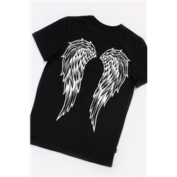Футболка HF020 HAPPY FOX Angel детская (Черный)