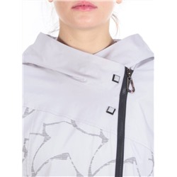 F809 LIGHT GRAY Ветровка женская CO-COCOPINE (85% хлопок, 15% полиэстер) размер 42 (идет на 48 российский)