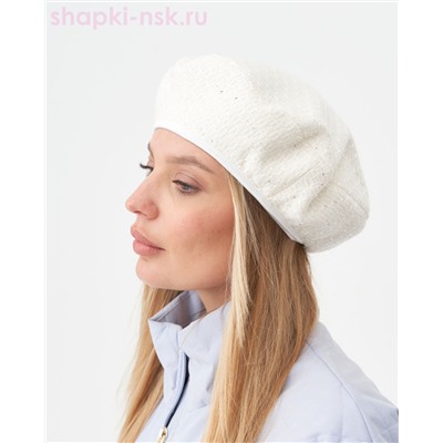 Диор 3 ткань Шанель пайетки Берет (56-58)